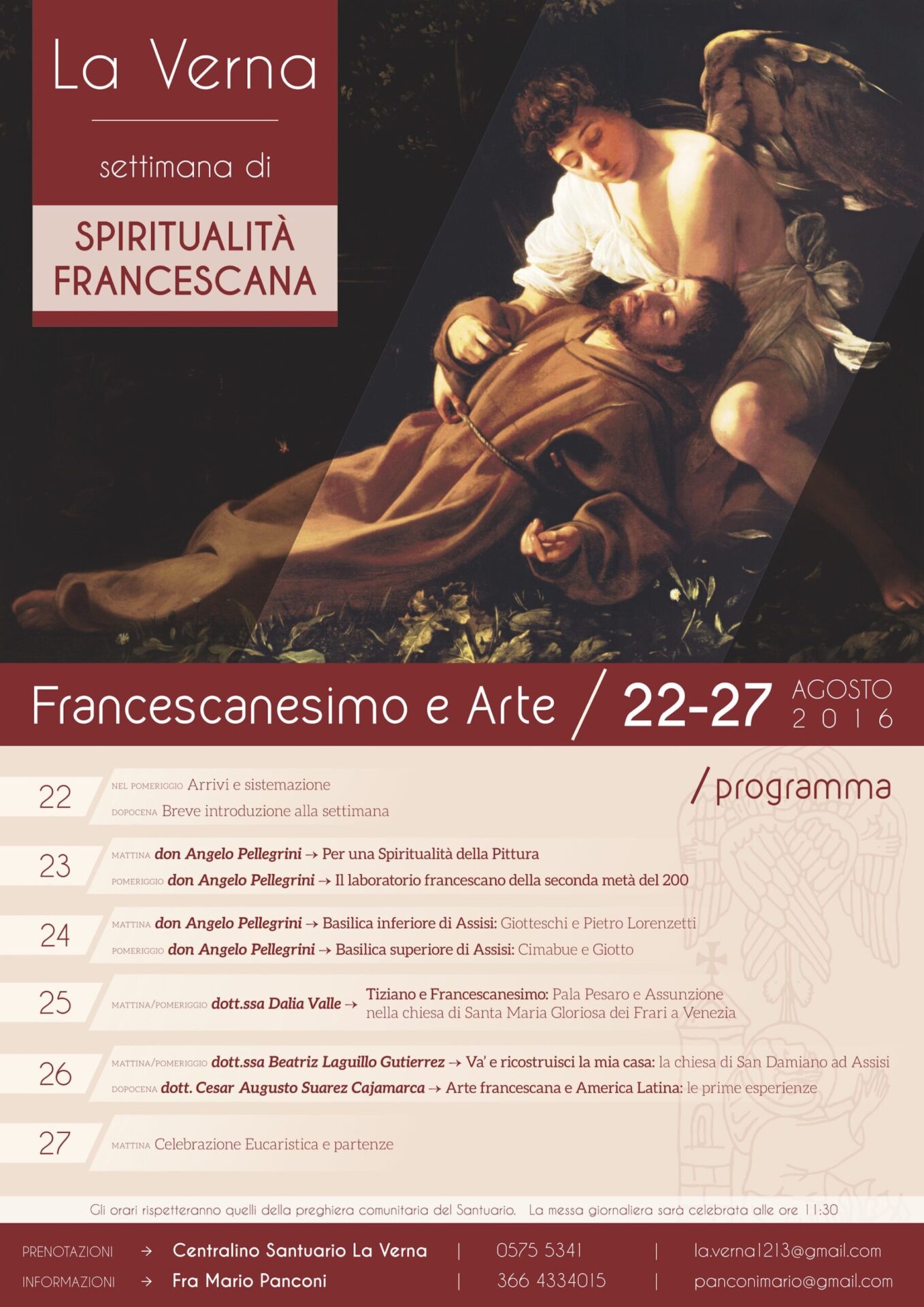 Francescanesimo e Arte - Settimana di Spiritualità Francescana